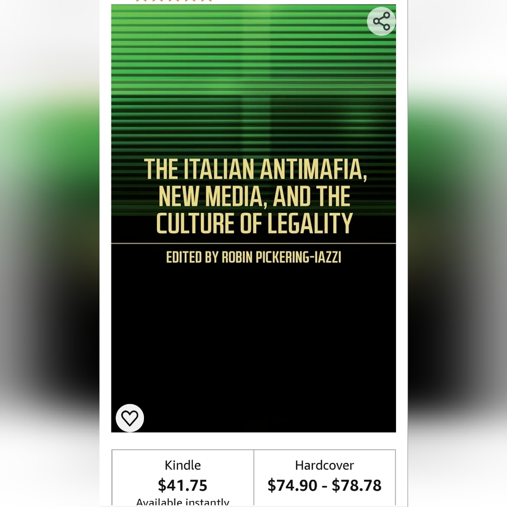 FREE WITH PURCHASE The Italian Antimafia, New Media, And the Culture of …